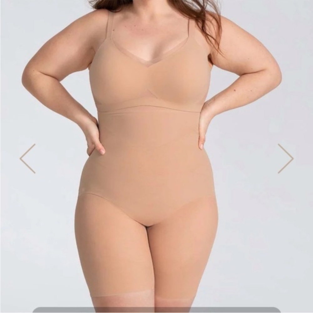 HoneyLove NEW Sand Tan Super Power Short Compression Shapewear